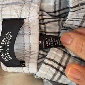 Nordstrom 2 Pairs Mens Plaid Pajama Pants